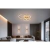 Trio Soka Wandleuchte Gold, 2-flammig