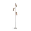 Trio Soka Stehlampe Braun, 3-flammig