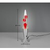 Lava-Lampe Reality Vesuv Lavalampe LED Silber, 1-flammig