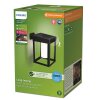 Philips Outdoor A-Label Solar Camill Wandleuchte LED Schwarz, 1-flammig, Bewegungsmelder