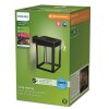 Philips Outdoor A-Label Solar Camill Wandleuchte LED Schwarz, 1-flammig, Bewegungsmelder