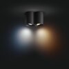 Philips Hue White Ambience Pillar Deckenleuchte Schwarz, 1-flammig