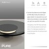 Paul Neuhaus PURE Moon Tischleuchte LED Silber, 1-flammig