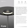 Paul Neuhaus PURE Moon Stehleuchte LED Silber, 2-flammig