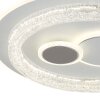 Globo Kriswall Deckenleuchte LED Weiß, 1-flammig