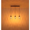 Globo Mali Hängeleuchte Schwarz, 3-flammig