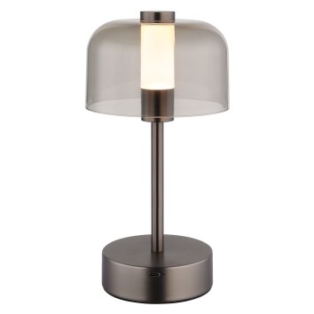 Globo Skyler Tischleuchte LED Schwarz, 1-flammig