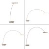 Paul Neuhaus PURE Loop-Bow Bogenleuchte LED Bronze, 2-flammig