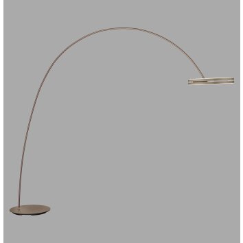 Paul Neuhaus PURE Loop-Bow Bogenleuchte LED Bronze, 2-flammig
