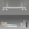 Paul Neuhaus PURE Lines Spot Deckenleuchte LED Weiß, 5-flammig, Fernbedienung