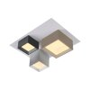 Paul Neuhaus PURE Manhattan Deckenleuchte LED Grau, 1-flammig, Fernbedienung