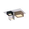 Paul Neuhaus PURE Manhattan Deckenleuchte LED Grau, 1-flammig, Fernbedienung