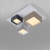 Paul Neuhaus PURE Manhattan Deckenleuchte LED Grau, 1-flammig, Fernbedienung