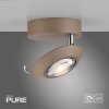 Paul Neuhaus PURE Oculis Deckenleuchte LED Bronze, 1-flammig
