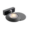 Paul Neuhaus PURE Oculis Wandleuchte LED Schwarz, 2-flammig