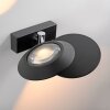 Paul Neuhaus PURE Oculis Wandleuchte LED Schwarz, 2-flammig