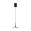 JUST LIGHT PLATA Pendelleuchte LED Schwarz, 1-flammig