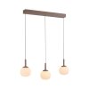 JUST LIGHT NAMI Pendelleuchte LED Sandfarben, 3-flammig