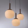 JUST LIGHT NAMI Pendelleuchte LED Sandfarben, 3-flammig