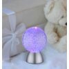 Globo Glimmer Dekoleuchte LED Schwarz, 1-flammig, Farbwechsler