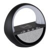 Globo Soundra Tischleuchte LED Chrom, Schwarz, 1-flammig, Farbwechsler