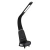 Globo Malik Tischleuchte LED Chrom, Schwarz, 1-flammig