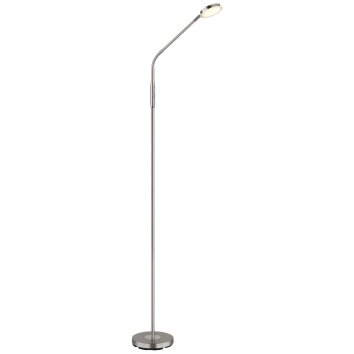 Globo Silvio Stehleuchte LED Nickel-Matt, 1-flammig