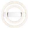 Globo Laurel Deckenleuchte LED Chrom, 1-flammig, Fernbedienung