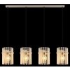 Globo Gorley Hängeleuchte Sandfarben, 4-flammig