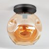 Ripoll Deckenleuchte Glas 30 cm Bernsteinfarben, 1-flammig