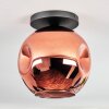 Ripoll Deckenleuchte Glas 30 cm Kupferfarben, 1-flammig
