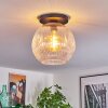 Ripoll Deckenleuchte Glas 30 cm Klar, 1-flammig