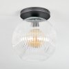 Ripoll Deckenleuchte Glas 30 cm Klar, 1-flammig
