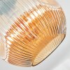Ripoll Deckenleuchte Glas 30 cm Bernsteinfarben, 1-flammig