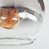 Koyoto Deckenleuchte Glas 15 cm Bernsteinfarben, Klar, Rauchfarben, 3-flammig