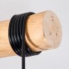 Koyoto Hängeleuchte Glas 15 cm Naturfarben, Schwarz, 3-flammig