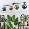 Gastor Deckenleuchte Glas 15 cm Blau, Grün, Kupferfarben, 4-flammig