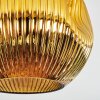 Ripoll Deckenleuchte Glas 30 cm Gold, 1-flammig