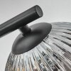 Ripoll Deckenleuchte Glas 15 cm Bernsteinfarben, Klar, Rauchfarben, 3-flammig