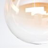 Chehalis Deckenleuchte Glas 12 cm, 15 cm Bernsteinfarben, Klar, Rauchfarben, 3-flammig