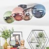 Chehalis Deckenleuchte Glas 15 cm Blau, Chrom, Grün, Kupferfarben, Rauchfarben, 4-flammig