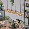 Mertola Hängeleuchte Glas 20 cm Bernsteinfarben, 4-flammig