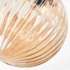 Chehalis Deckenleuchte Glas 15 cm Bernsteinfarben, 4-flammig