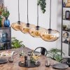 Mertola Hängeleuchte Glas 30 cm Bernsteinfarben, 4-flammig