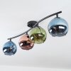 Koyoto Deckenleuchte Glas 15 cm Blau, Grün, Kupferfarben, 4-flammig