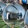 Koyoto Hängeleuchte Glas 30 cm Blau, Klar, 4-flammig
