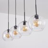 Koyoto Hängeleuchte Glas 25 cm Klar, 4-flammig