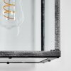 Gramilla Außenwandleuchte Schwarz, Silber, 1-flammig