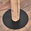 Bongal Stehleuchte 40 cm Naturfarben, Schwarz, 1-flammig