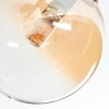Chehalis Deckenleuchte Glas 12 cm Bernsteinfarben, 5-flammig